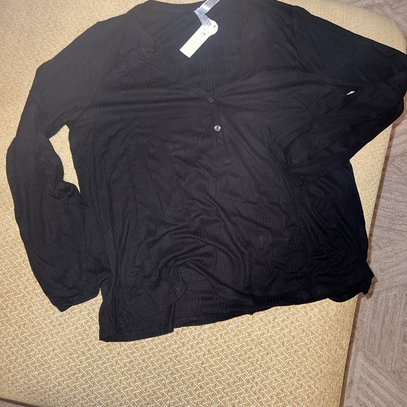 Soft ribbed pajama set - Picture 3 of 4